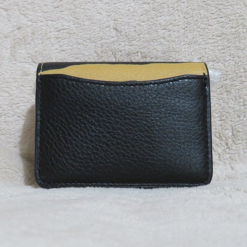 Coach Tiger Print Mini Wallet on a Chain (Honey/Black) - Picture 3 of 5